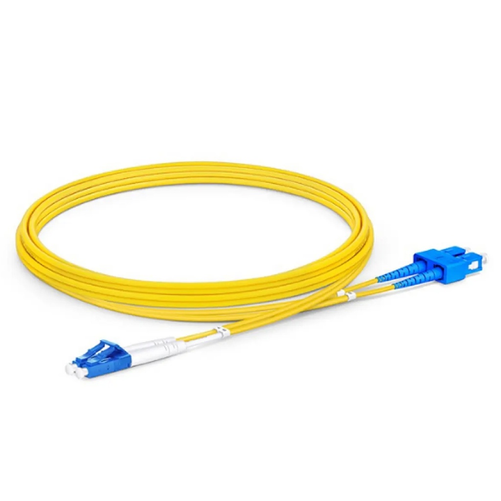 Patch De Fibra Duplex Monomodo Lc-Sc 10Mt Tekdata | Grupo Tek